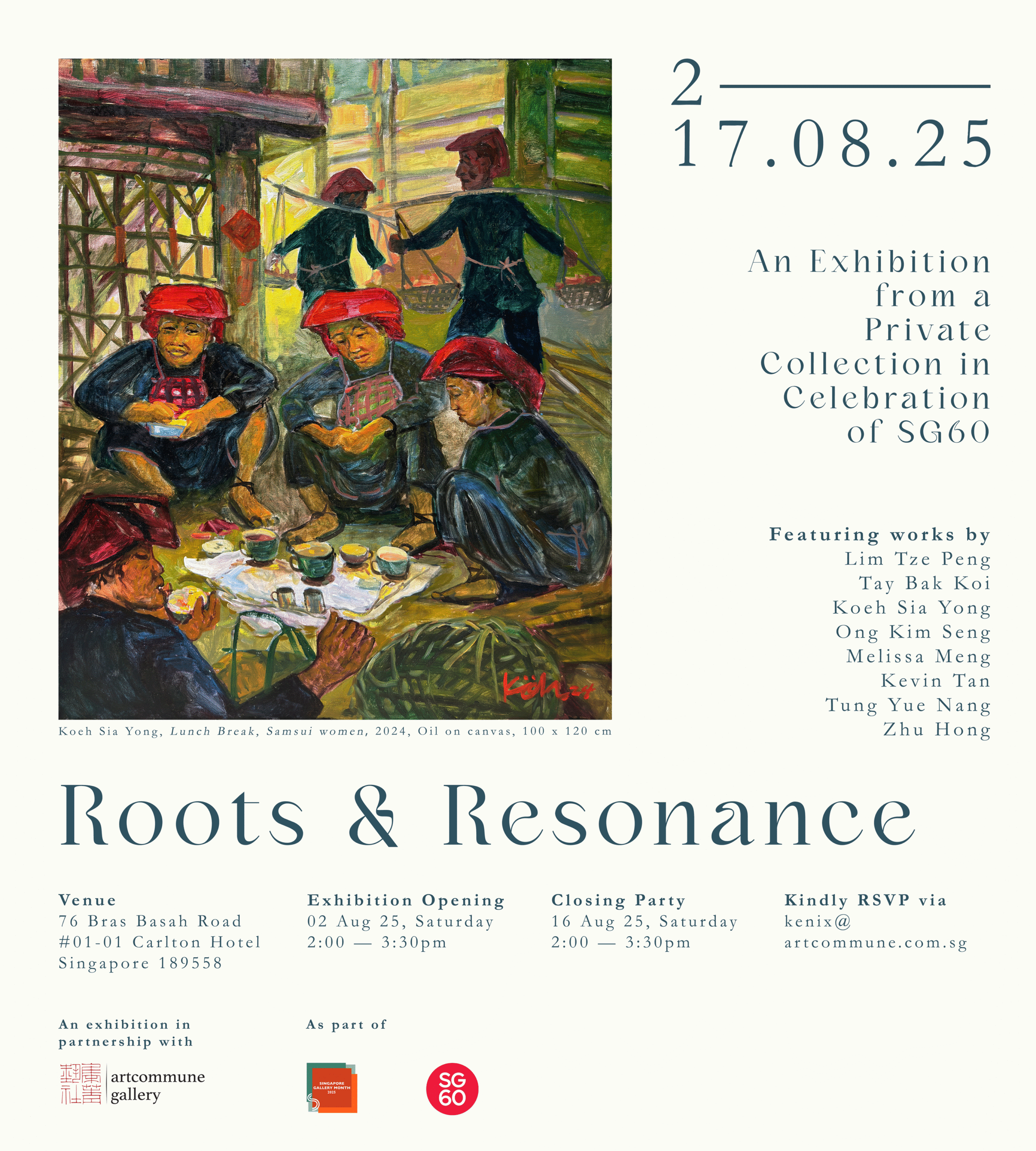 Roots & Resonance: An Exhibition from a Private Collection in Celebration of SG60