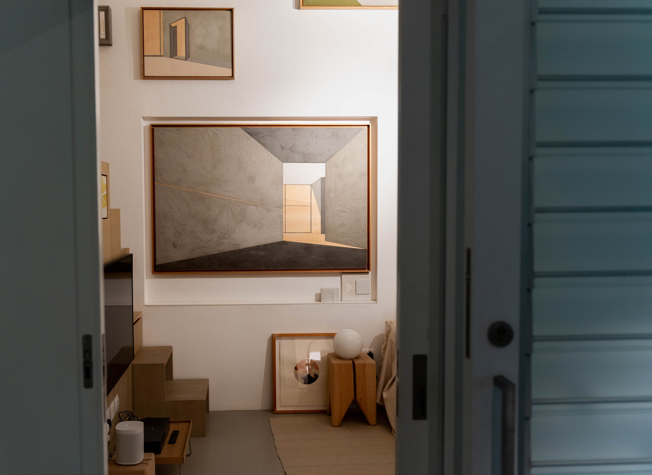 Collectors’ Home Tour | A Matrix of Art